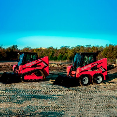 Міні-навантажувачі з бортовим поворотом